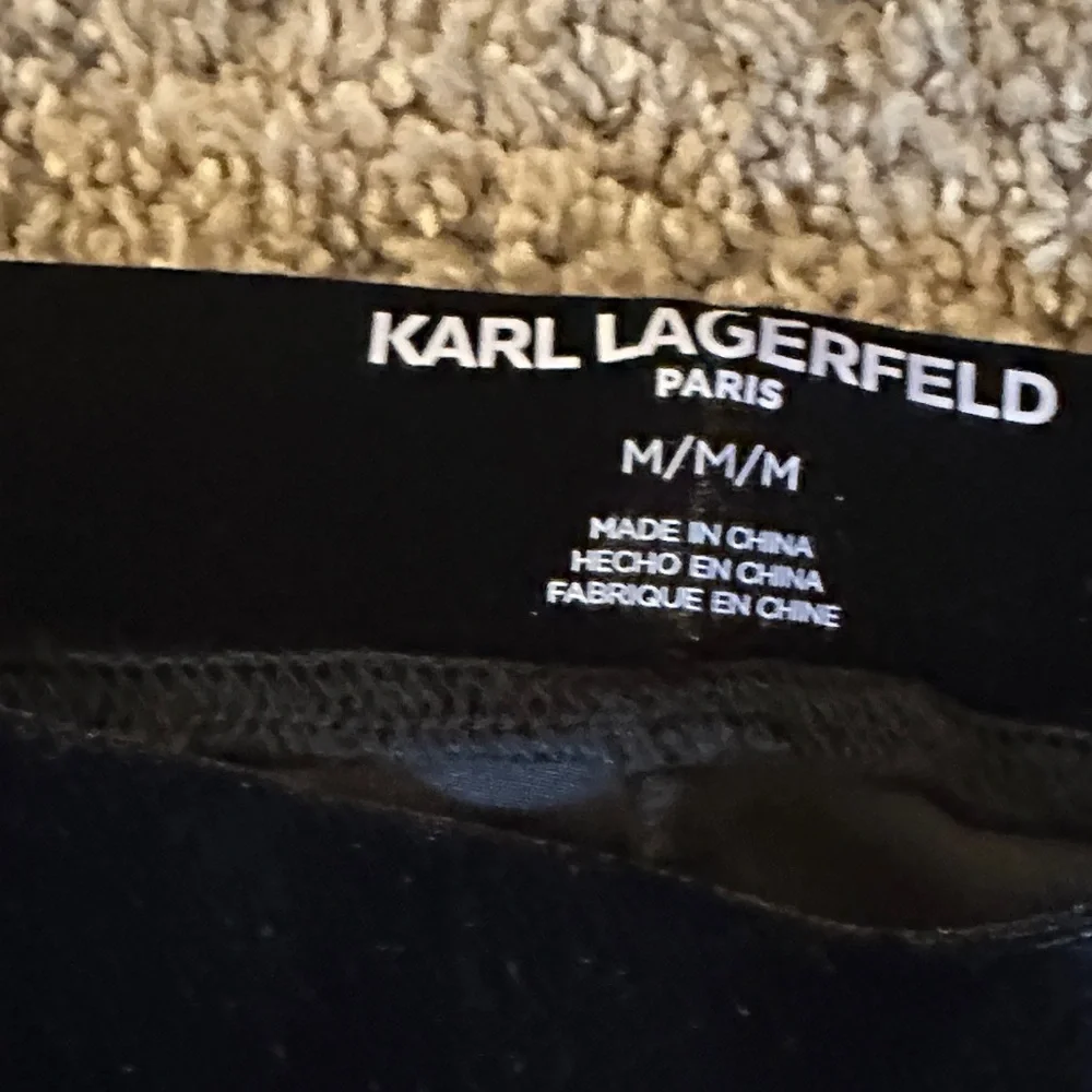 Karl Lagerfeld Midnight Black Trousers - Picture 2 of 3